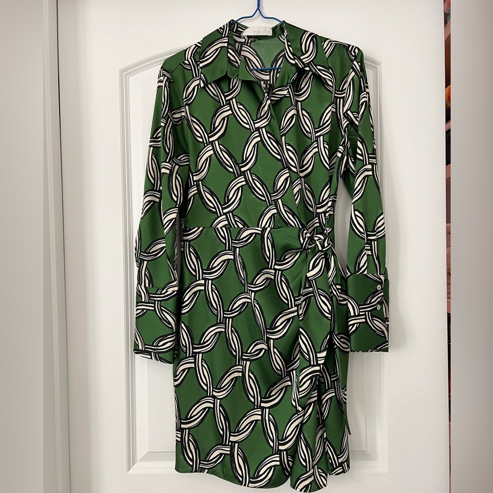 Mango wrap dress